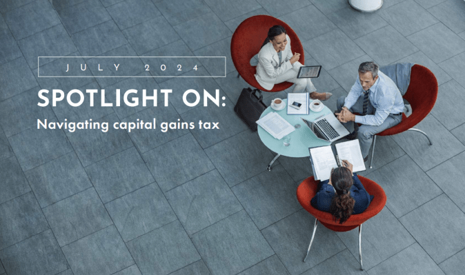 Capital Gains Tax CGT from accountants Lambert chapman LLP
